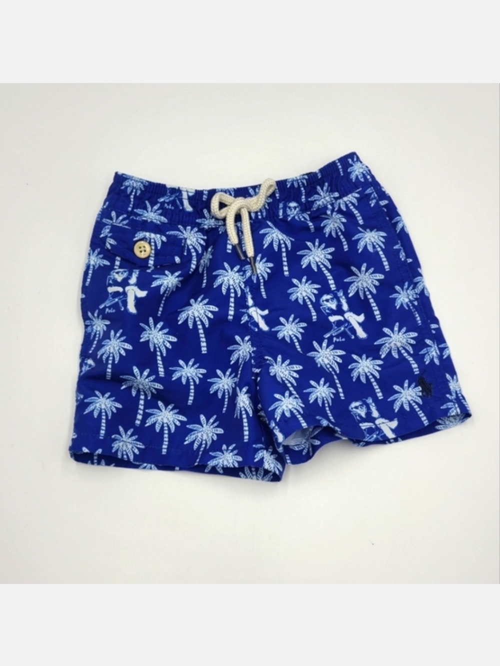 Ralph Lauren baby boy Polo Bear swim trunks size 24 months